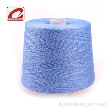 Stock di cotone 90 e 10 filati di cashmere